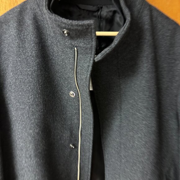 Theory Clinton Melton Men's Gray Wool Jacket Size XL Brand New!! - Picture 2 of 12